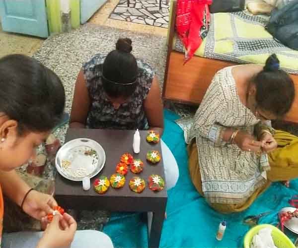 Rakhi Making Skill Development 